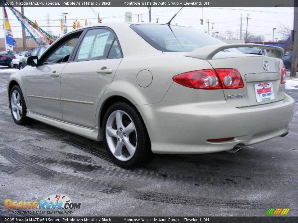2005 Mazda MAZDA6 i Sedan Pebble Ash Metallic / Black Photo #3