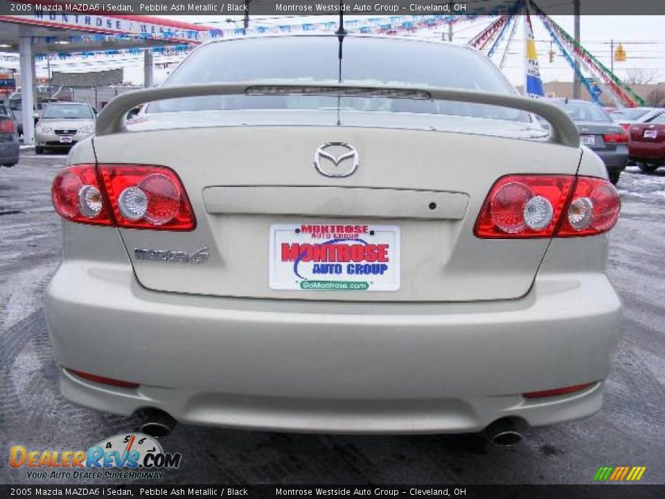 2005 Mazda MAZDA6 i Sedan Pebble Ash Metallic / Black Photo #4