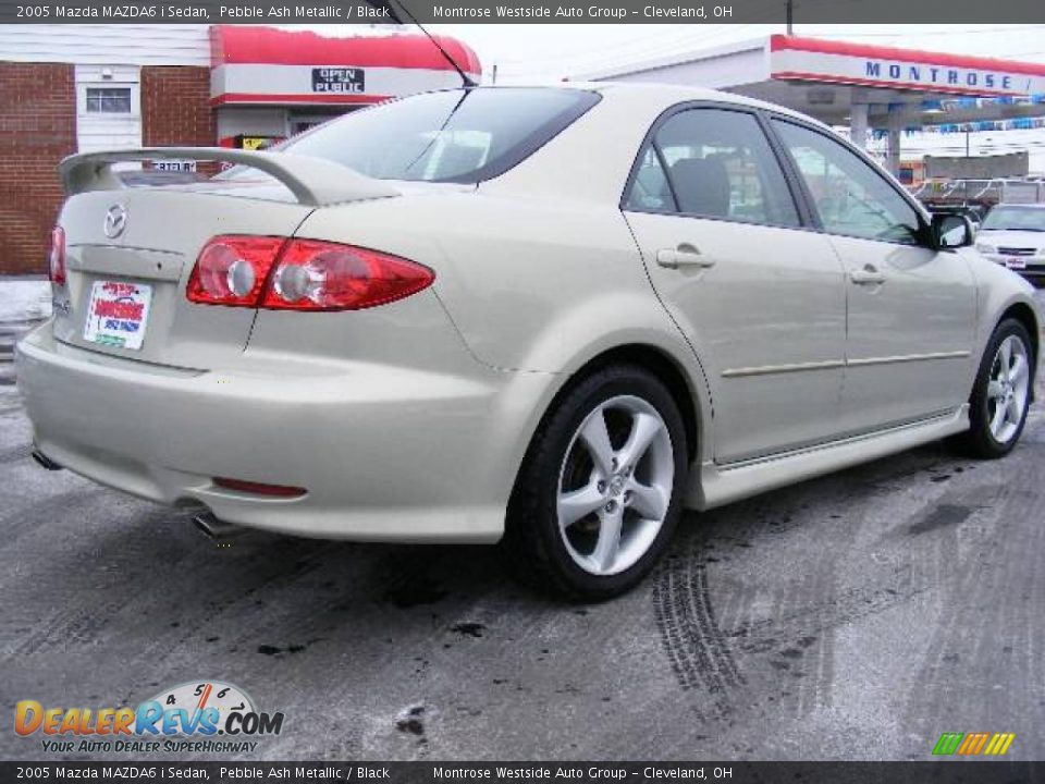 2005 Mazda MAZDA6 i Sedan Pebble Ash Metallic / Black Photo #5