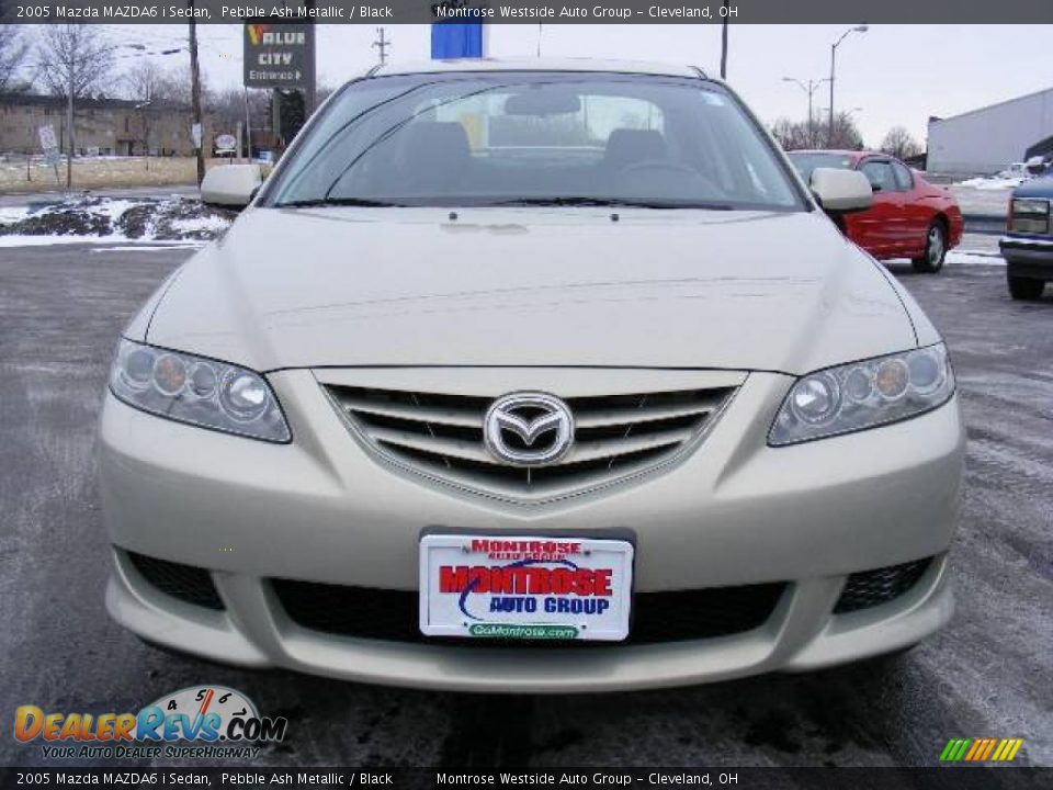 2005 Mazda MAZDA6 i Sedan Pebble Ash Metallic / Black Photo #8