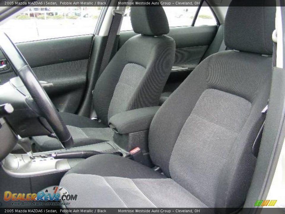 2005 Mazda MAZDA6 i Sedan Pebble Ash Metallic / Black Photo #9