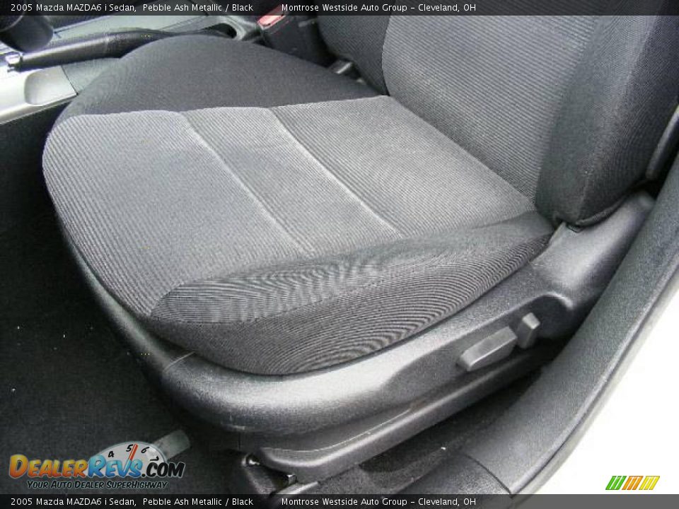 2005 Mazda MAZDA6 i Sedan Pebble Ash Metallic / Black Photo #10