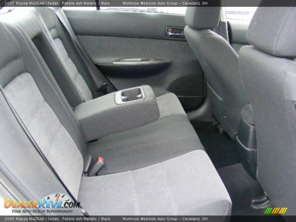 2005 Mazda MAZDA6 i Sedan Pebble Ash Metallic / Black Photo #12