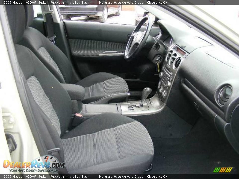 2005 Mazda MAZDA6 i Sedan Pebble Ash Metallic / Black Photo #13