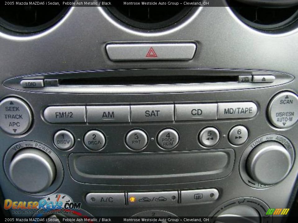 2005 Mazda MAZDA6 i Sedan Pebble Ash Metallic / Black Photo #21