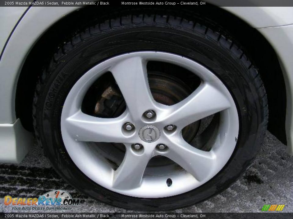 2005 Mazda MAZDA6 i Sedan Pebble Ash Metallic / Black Photo #29