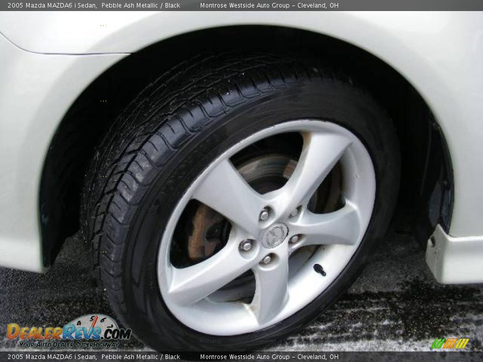 2005 Mazda MAZDA6 i Sedan Pebble Ash Metallic / Black Photo #30