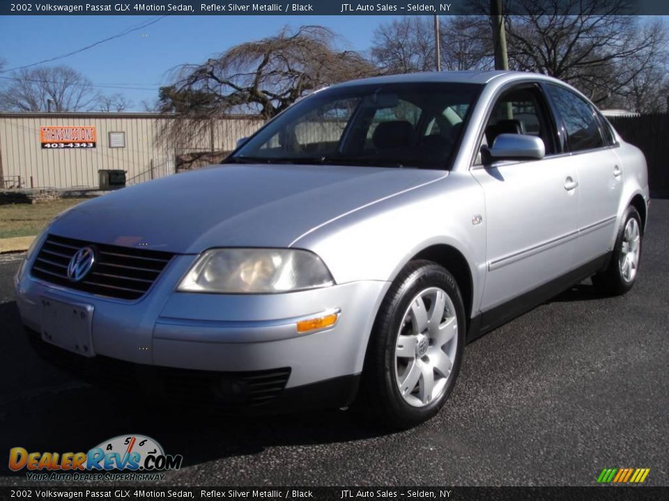 2002 Volkswagen Passat GLX 4Motion Sedan Reflex Silver Metallic / Black Photo #1