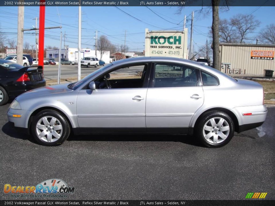 2002 Volkswagen Passat GLX 4Motion Sedan Reflex Silver Metallic / Black Photo #3