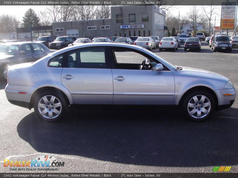 2002 Volkswagen Passat GLX 4Motion Sedan Reflex Silver Metallic / Black Photo #7