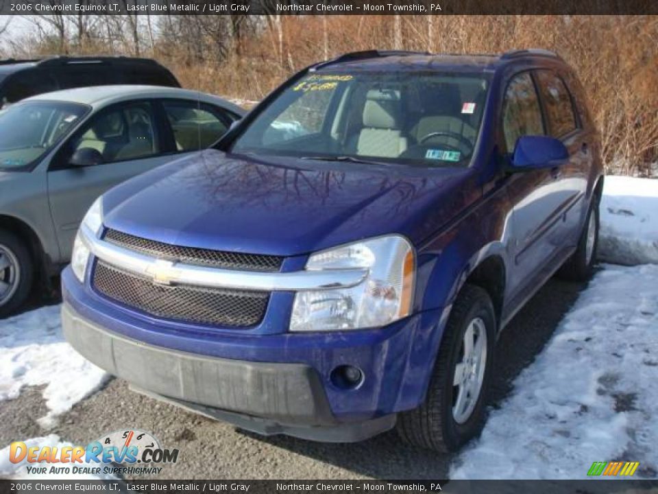 2006 Chevrolet Equinox LT Laser Blue Metallic / Light Gray Photo #3
