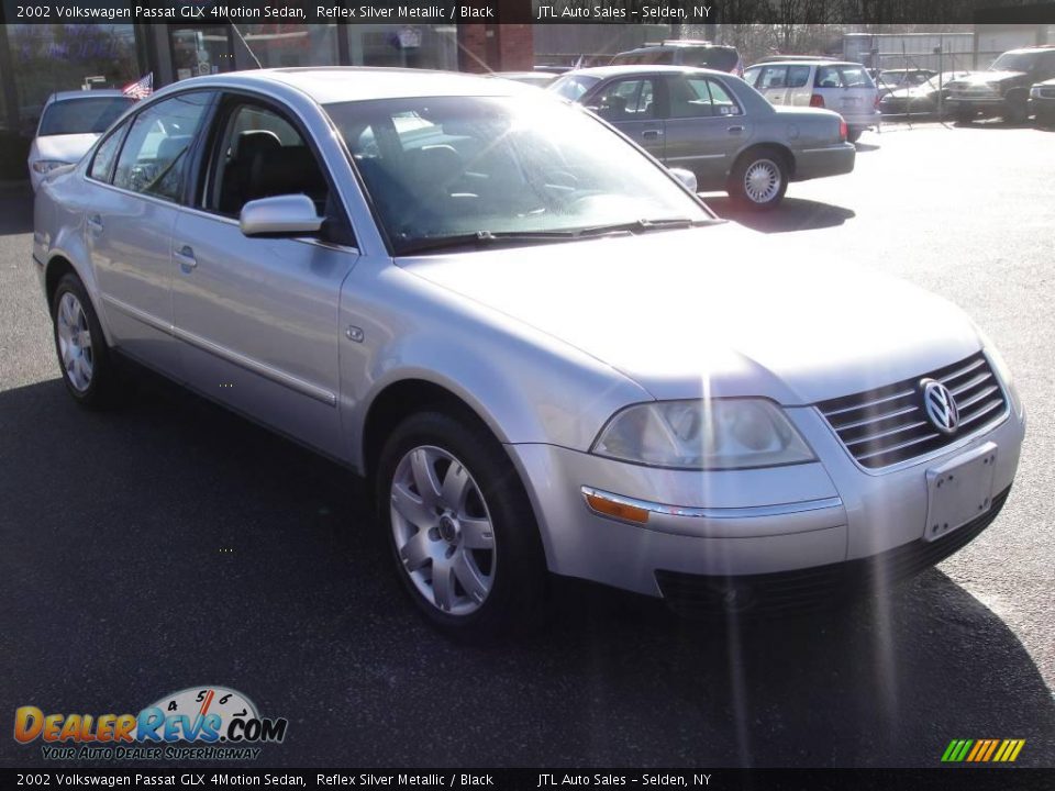 2002 Volkswagen Passat GLX 4Motion Sedan Reflex Silver Metallic / Black Photo #8