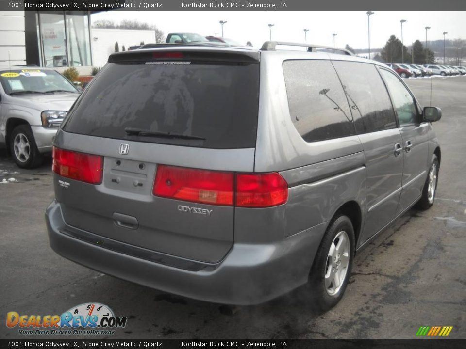 2001 Honda Odyssey EX Stone Gray Metallic / Quartz Photo #2