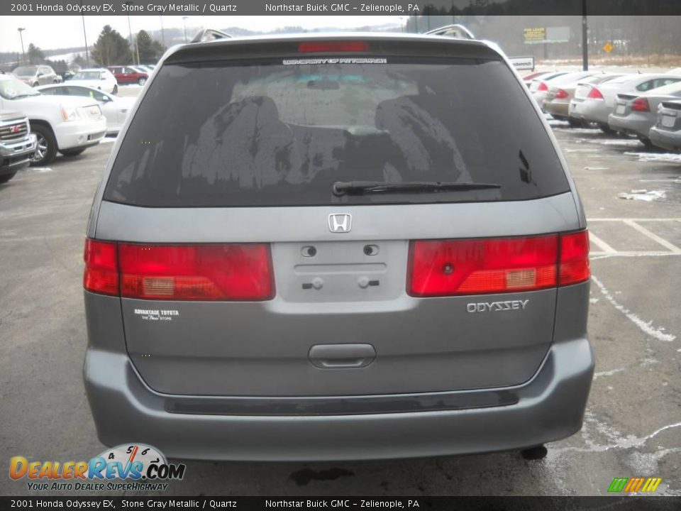 2001 Honda Odyssey EX Stone Gray Metallic / Quartz Photo #3