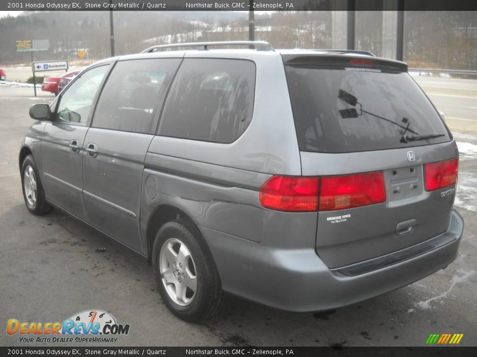 2001 Honda Odyssey EX Stone Gray Metallic / Quartz Photo #4