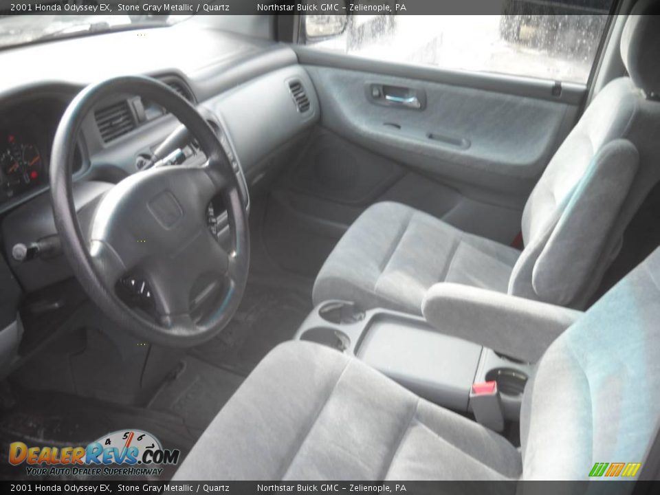 2001 Honda Odyssey EX Stone Gray Metallic / Quartz Photo #7