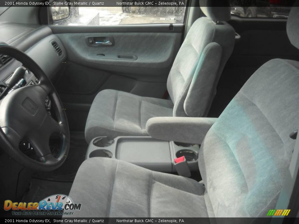 2001 Honda Odyssey EX Stone Gray Metallic / Quartz Photo #8