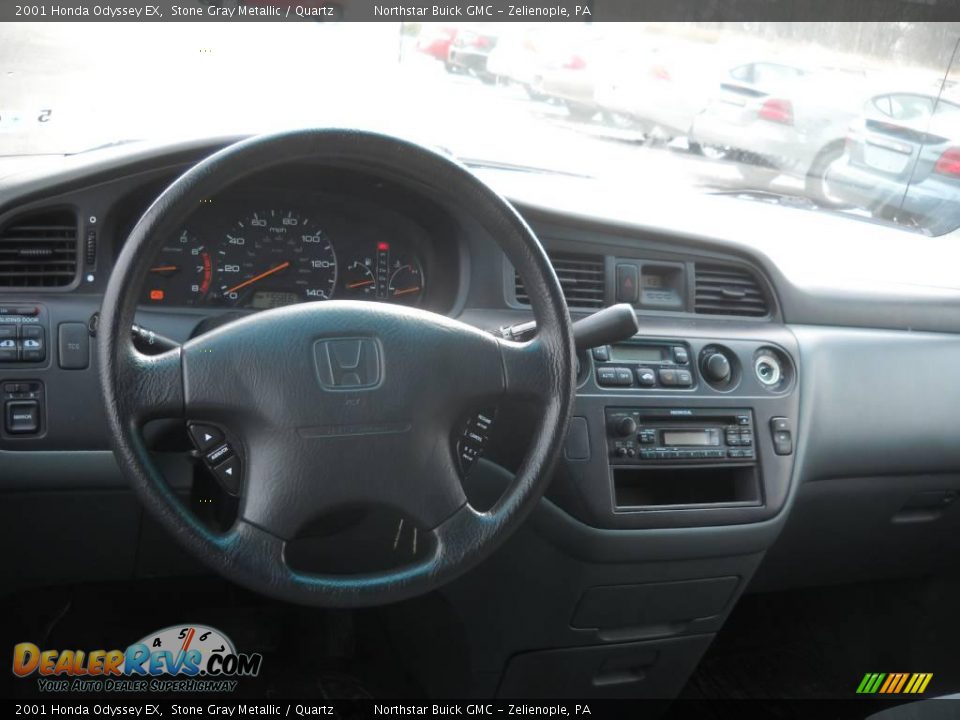 2001 Honda Odyssey EX Stone Gray Metallic / Quartz Photo #10