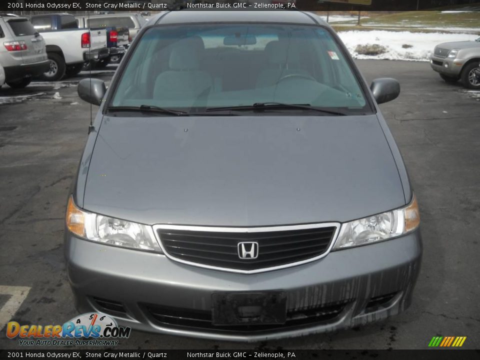 2001 Honda Odyssey EX Stone Gray Metallic / Quartz Photo #14