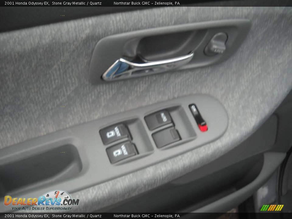 2001 Honda Odyssey EX Stone Gray Metallic / Quartz Photo #16