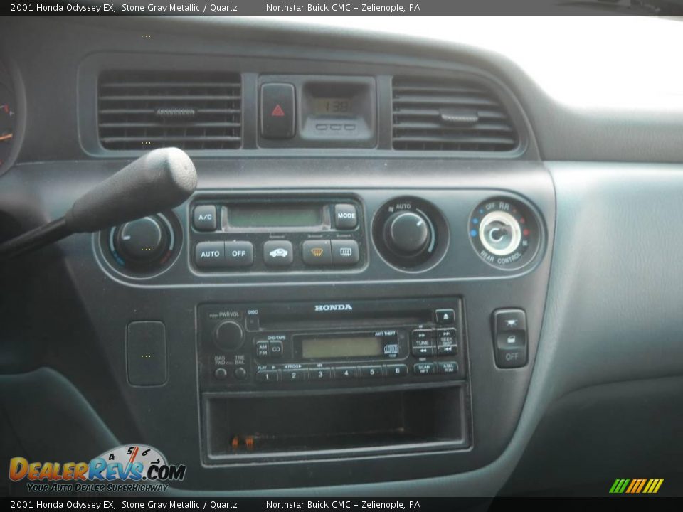 2001 Honda Odyssey EX Stone Gray Metallic / Quartz Photo #17