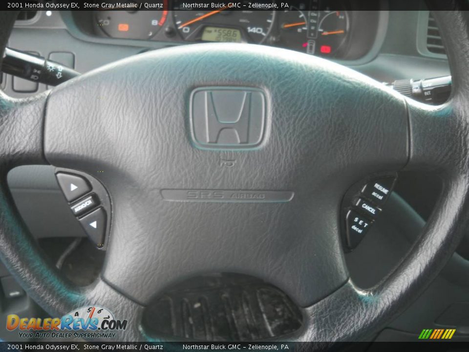 2001 Honda Odyssey EX Stone Gray Metallic / Quartz Photo #19