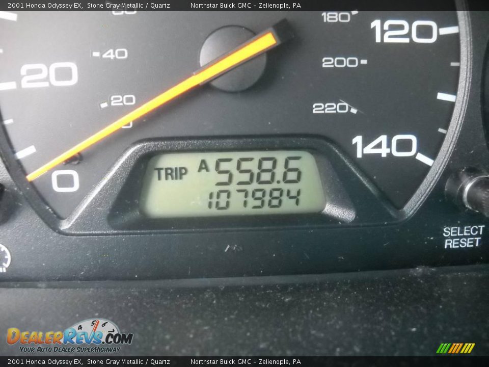 2001 Honda Odyssey EX Stone Gray Metallic / Quartz Photo #20