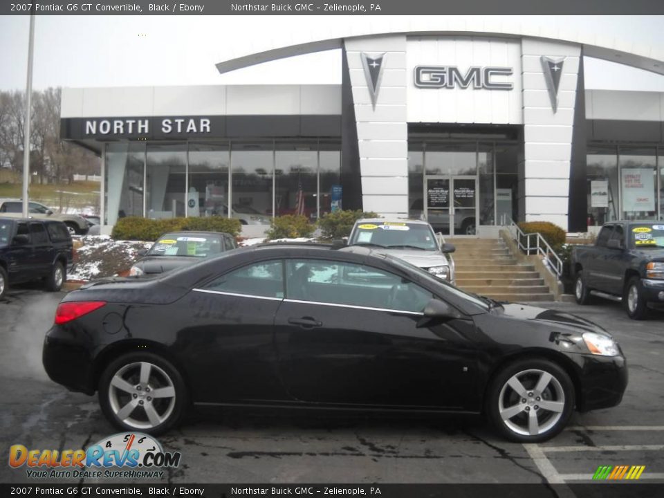 2007 Pontiac G6 GT Convertible Black / Ebony Photo #1
