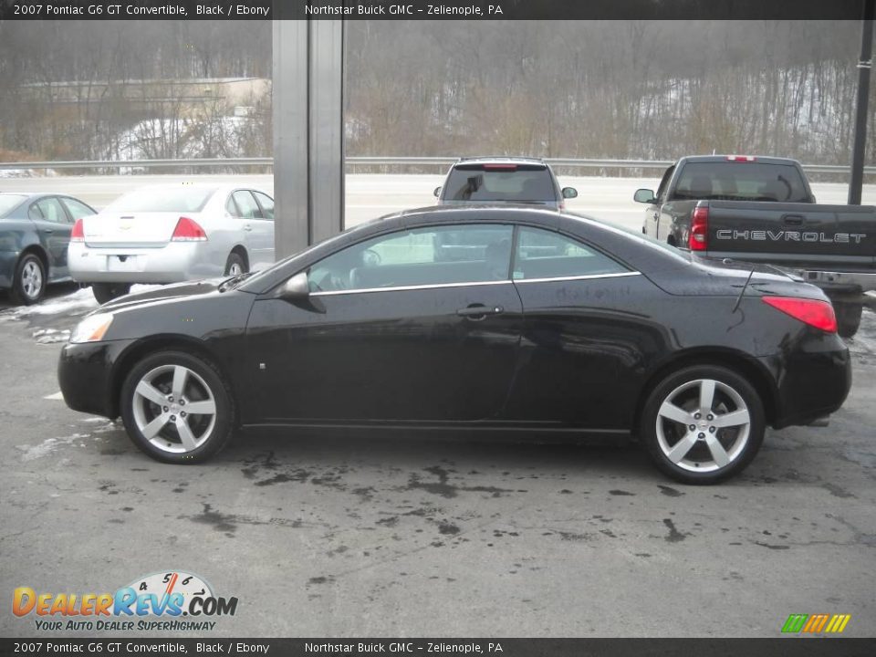 2007 Pontiac G6 GT Convertible Black / Ebony Photo #5