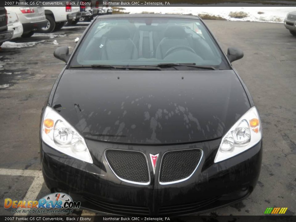 2007 Pontiac G6 GT Convertible Black / Ebony Photo #13