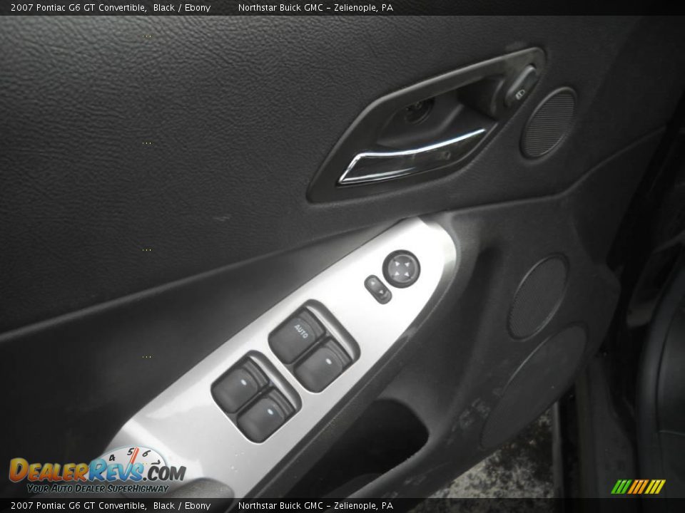 2007 Pontiac G6 GT Convertible Black / Ebony Photo #16