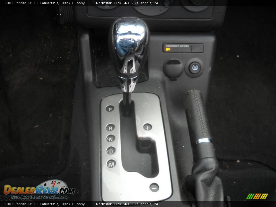 2007 Pontiac G6 GT Convertible Black / Ebony Photo #18