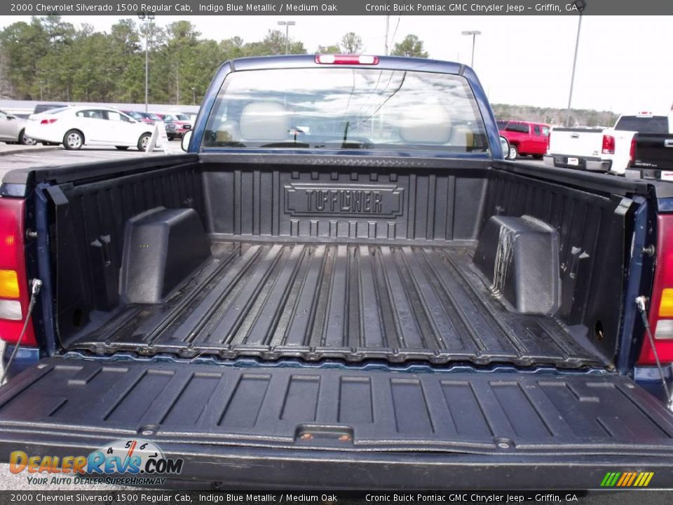 2000 Chevrolet Silverado 1500 Regular Cab Indigo Blue Metallic / Medium Oak Photo #12