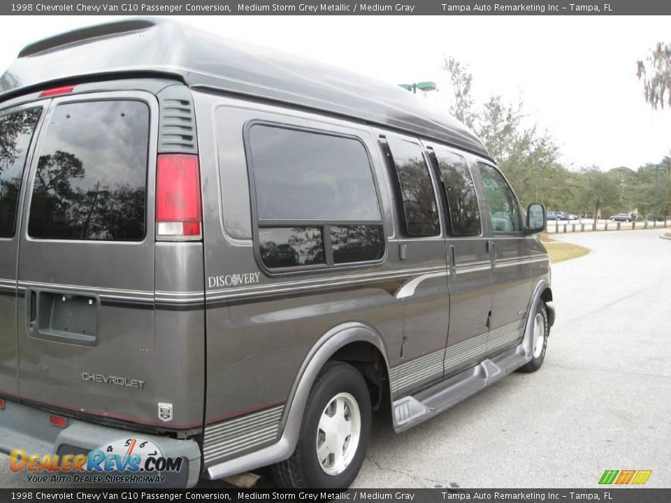 1998 Chevrolet Chevy Van G10 Passenger Conversion Medium Storm Grey Metallic / Medium Gray Photo #10