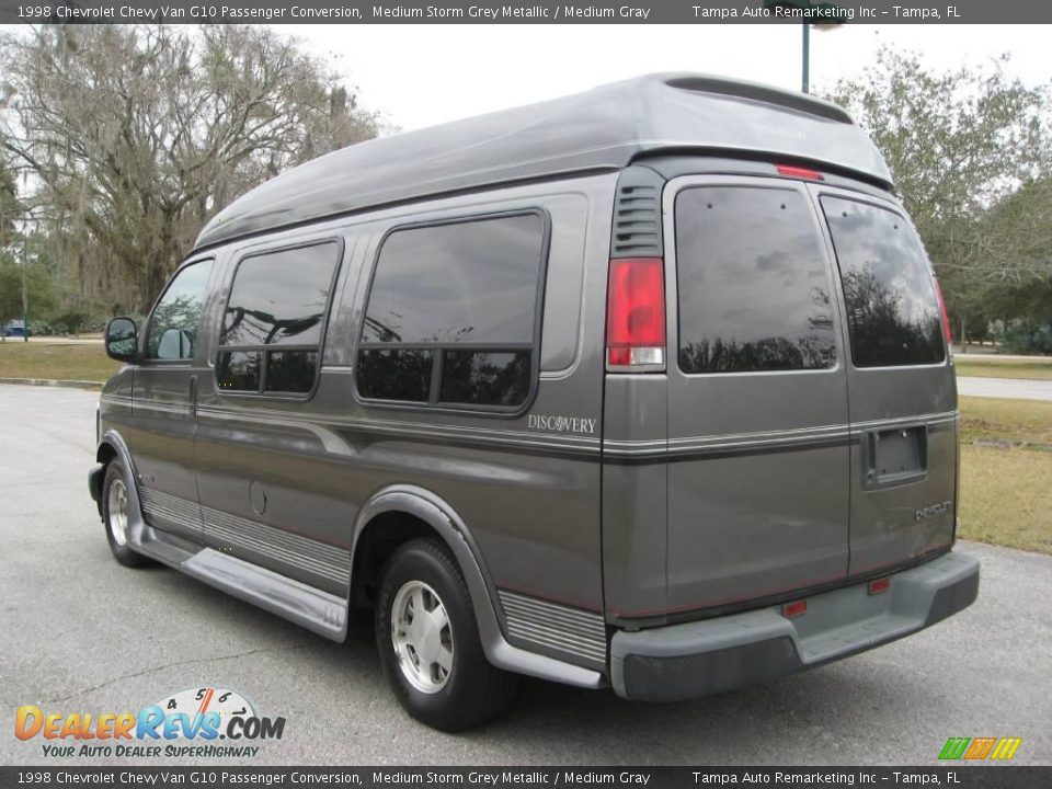 1998 Chevrolet Chevy Van G10 Passenger Conversion Medium Storm Grey Metallic / Medium Gray Photo #11