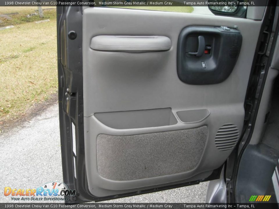 1998 Chevrolet Chevy Van G10 Passenger Conversion Medium Storm Grey Metallic / Medium Gray Photo #18