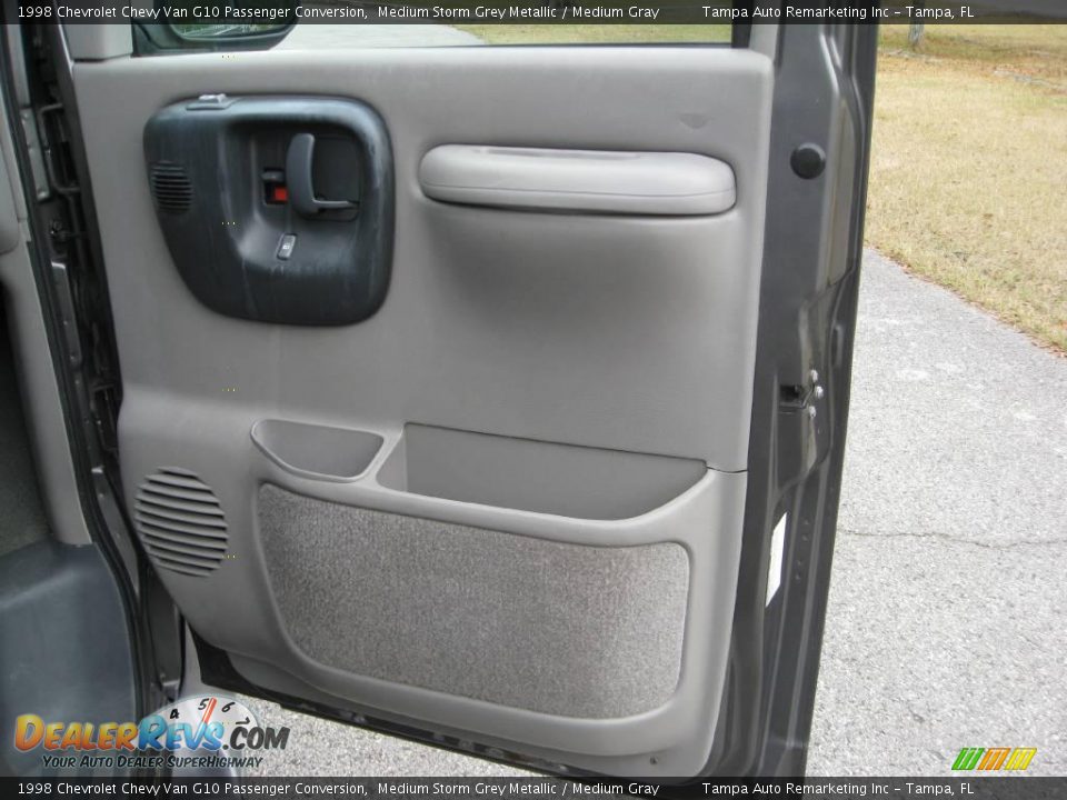 1998 Chevrolet Chevy Van G10 Passenger Conversion Medium Storm Grey Metallic / Medium Gray Photo #19