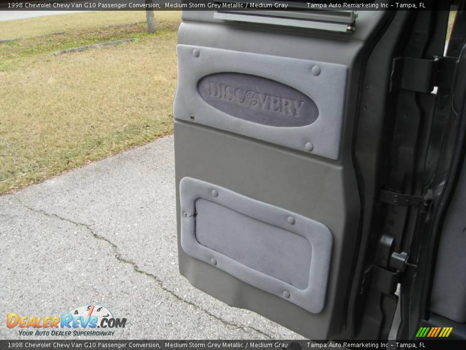 1998 Chevrolet Chevy Van G10 Passenger Conversion Medium Storm Grey Metallic / Medium Gray Photo #20