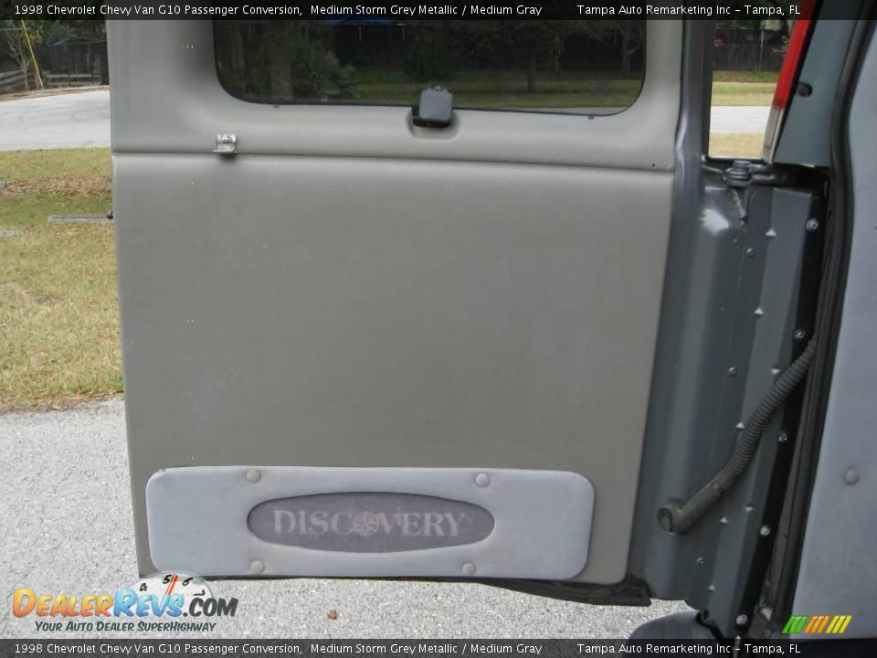 1998 Chevrolet Chevy Van G10 Passenger Conversion Medium Storm Grey Metallic / Medium Gray Photo #22