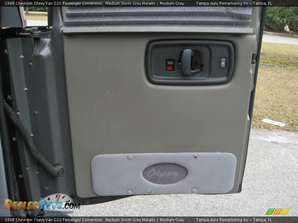 1998 Chevrolet Chevy Van G10 Passenger Conversion Medium Storm Grey Metallic / Medium Gray Photo #23