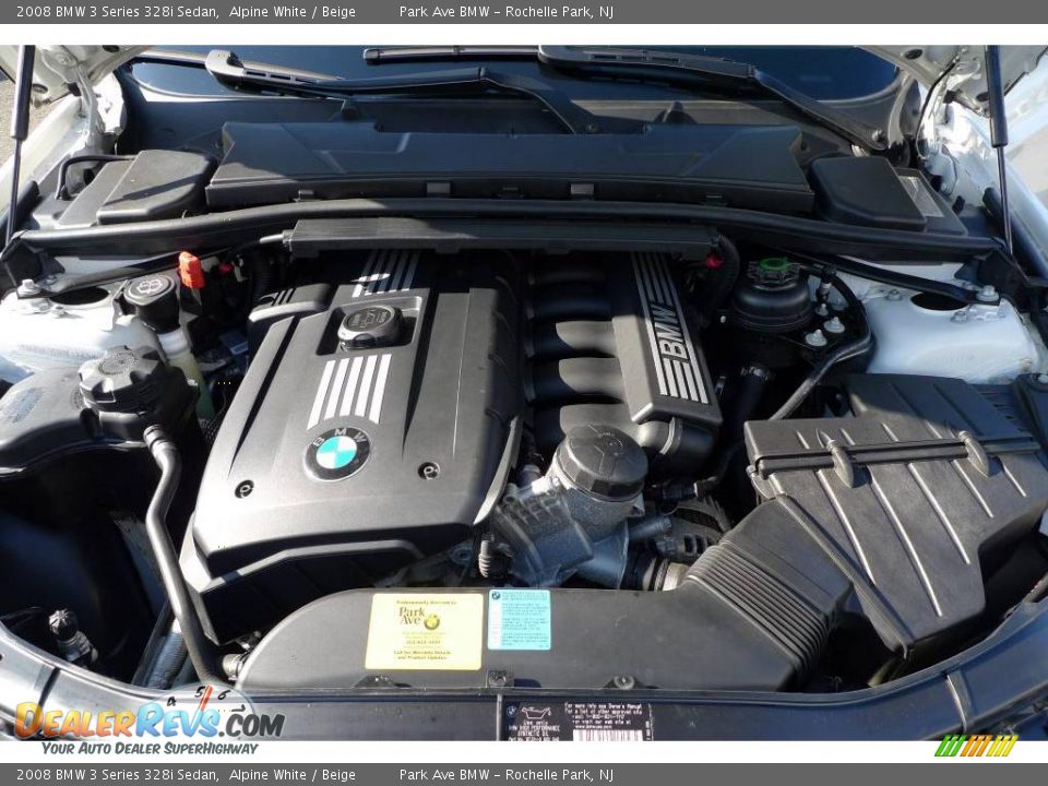 2008 BMW 3 Series 328i Sedan Alpine White / Beige Photo #11