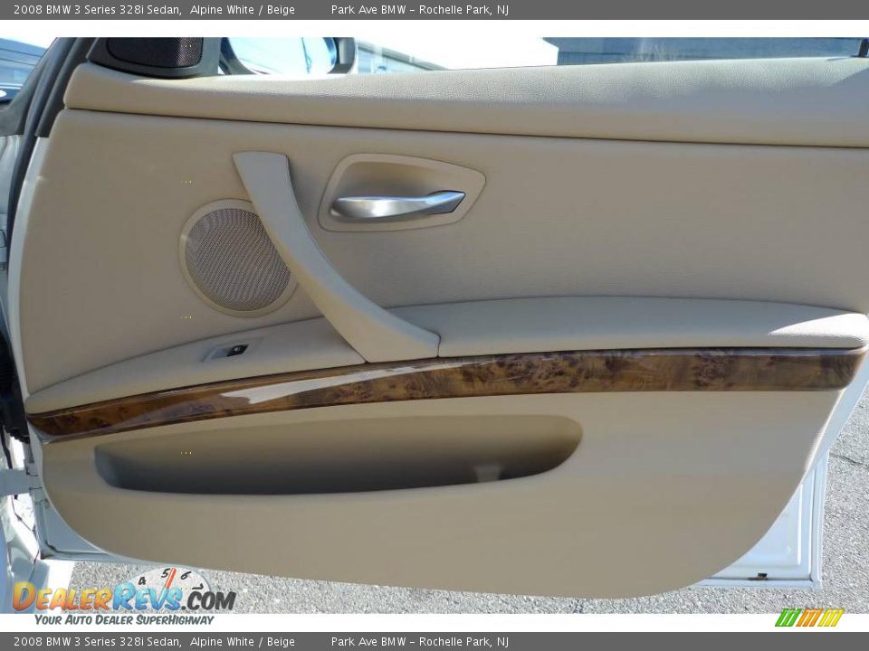 2008 BMW 3 Series 328i Sedan Alpine White / Beige Photo #14