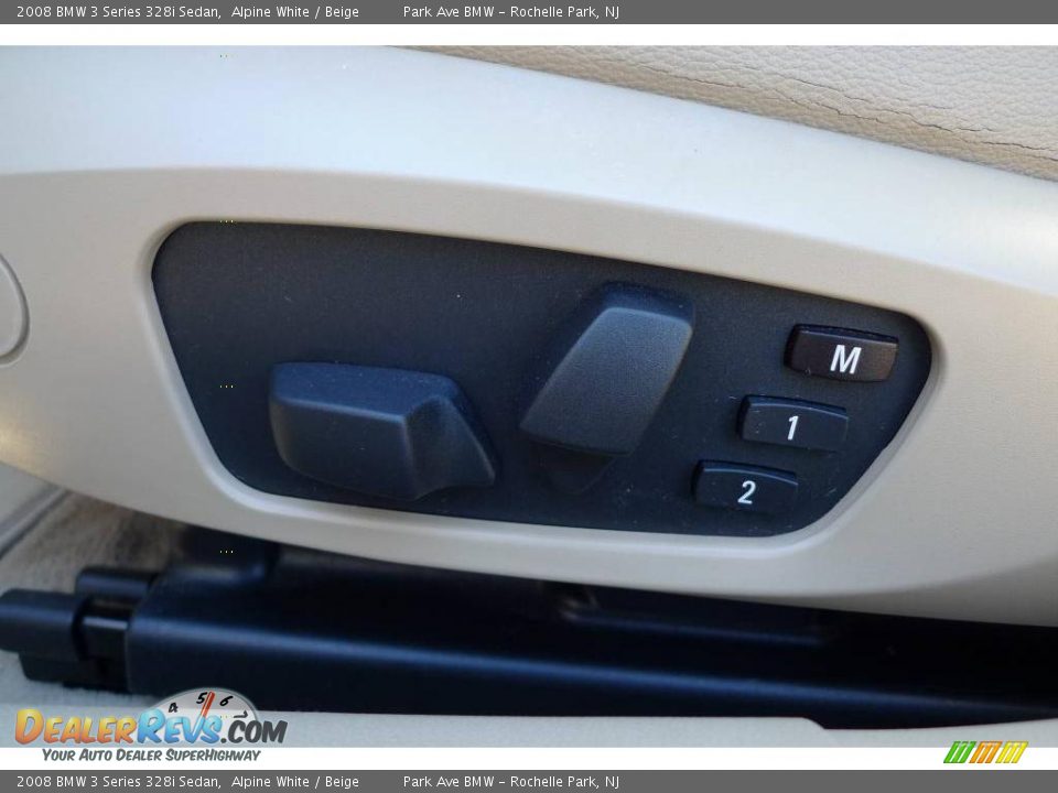 2008 BMW 3 Series 328i Sedan Alpine White / Beige Photo #17