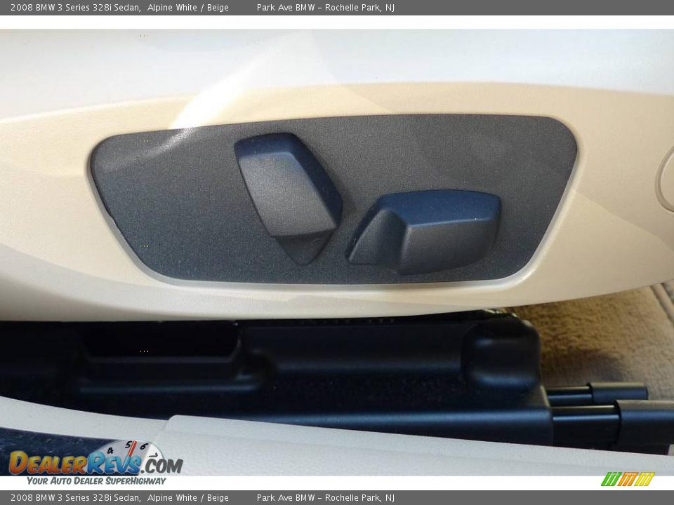 2008 BMW 3 Series 328i Sedan Alpine White / Beige Photo #20