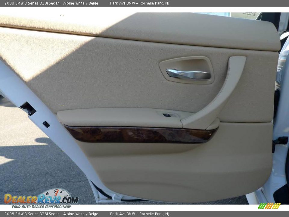 2008 BMW 3 Series 328i Sedan Alpine White / Beige Photo #22