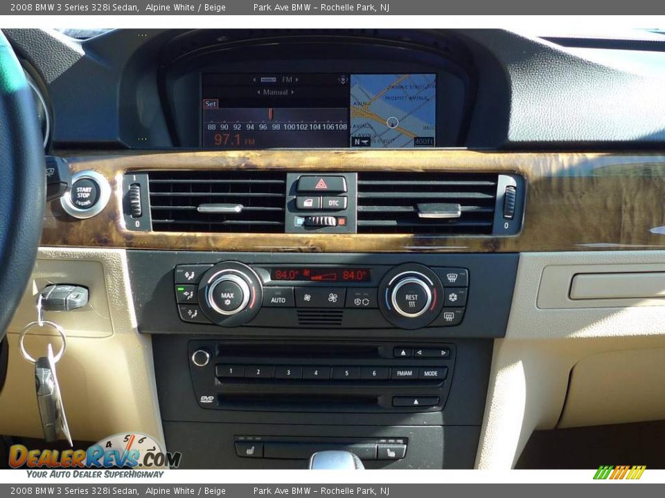 2008 BMW 3 Series 328i Sedan Alpine White / Beige Photo #26