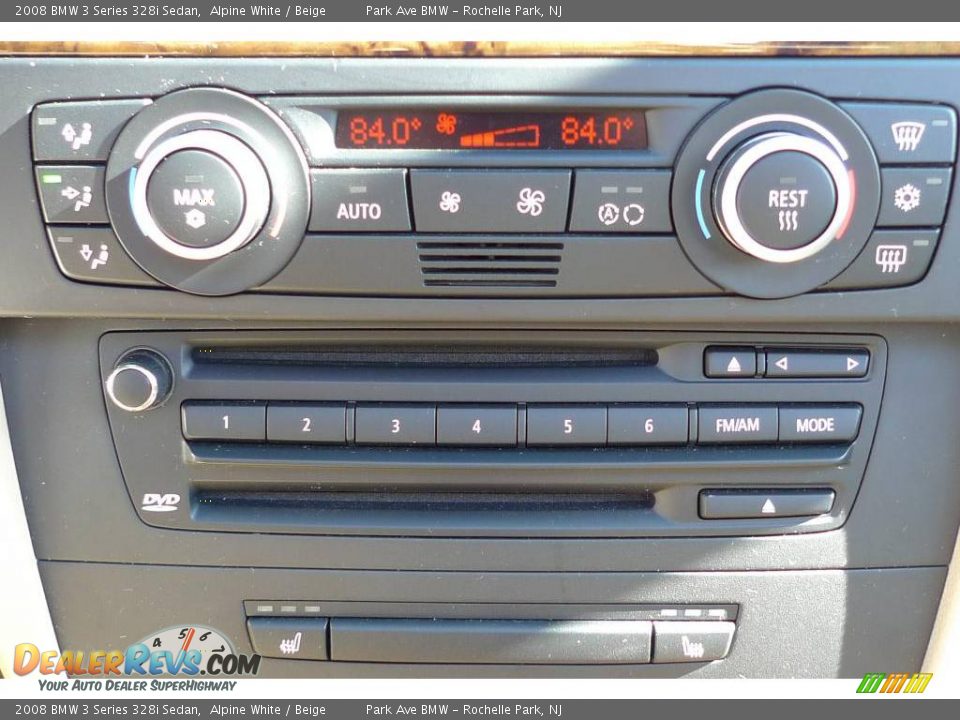 2008 BMW 3 Series 328i Sedan Alpine White / Beige Photo #27