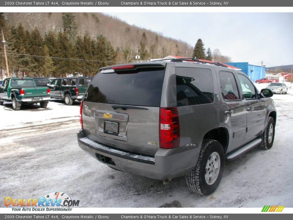 2009 Chevrolet Tahoe LT 4x4 Graystone Metallic / Ebony Photo #13