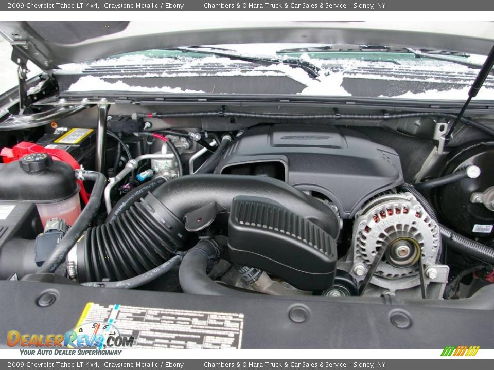 2009 Chevrolet Tahoe LT 4x4 Graystone Metallic / Ebony Photo #15