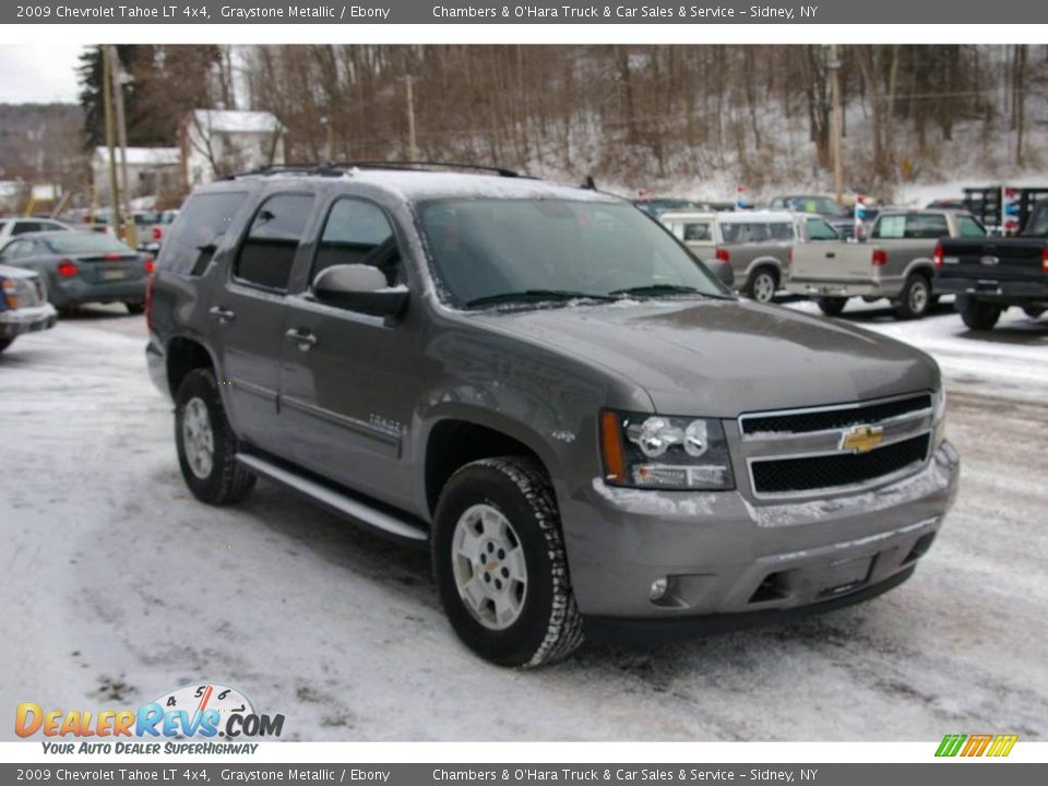 2009 Chevrolet Tahoe LT 4x4 Graystone Metallic / Ebony Photo #17